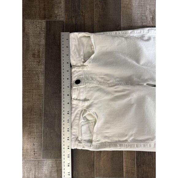 Guess Brittney Skinny Ankle Length White Pants Size 27 - Picture 9 of 11